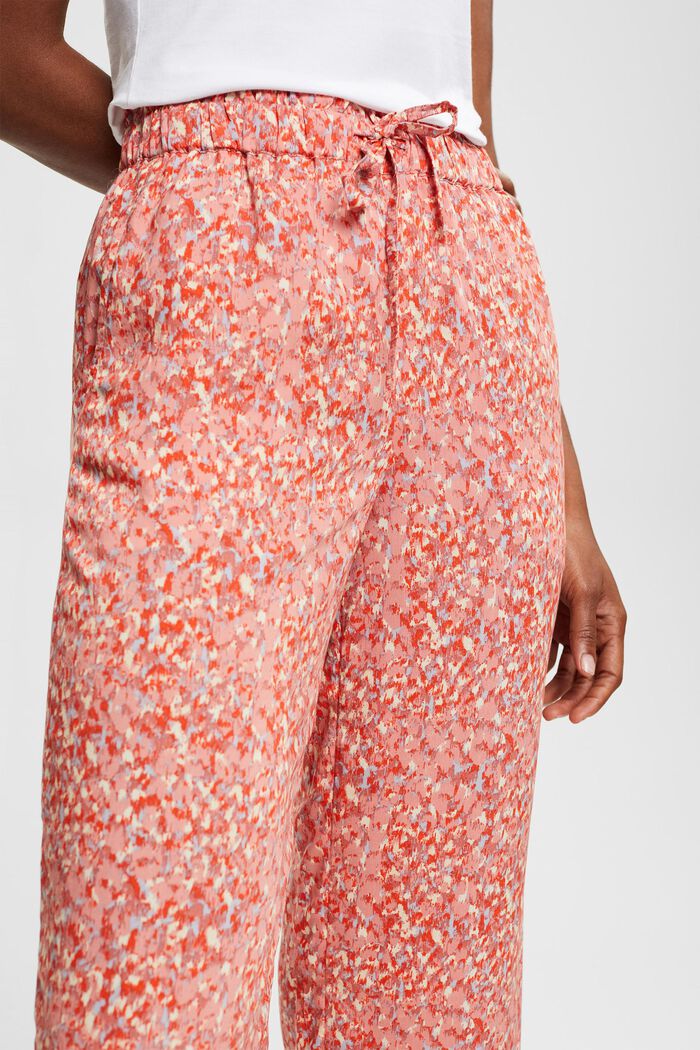 Pyjama bottoms with polka dot pattern, LENZING™ ECOVERO™, TERRACOTTA 3, detail image number 2