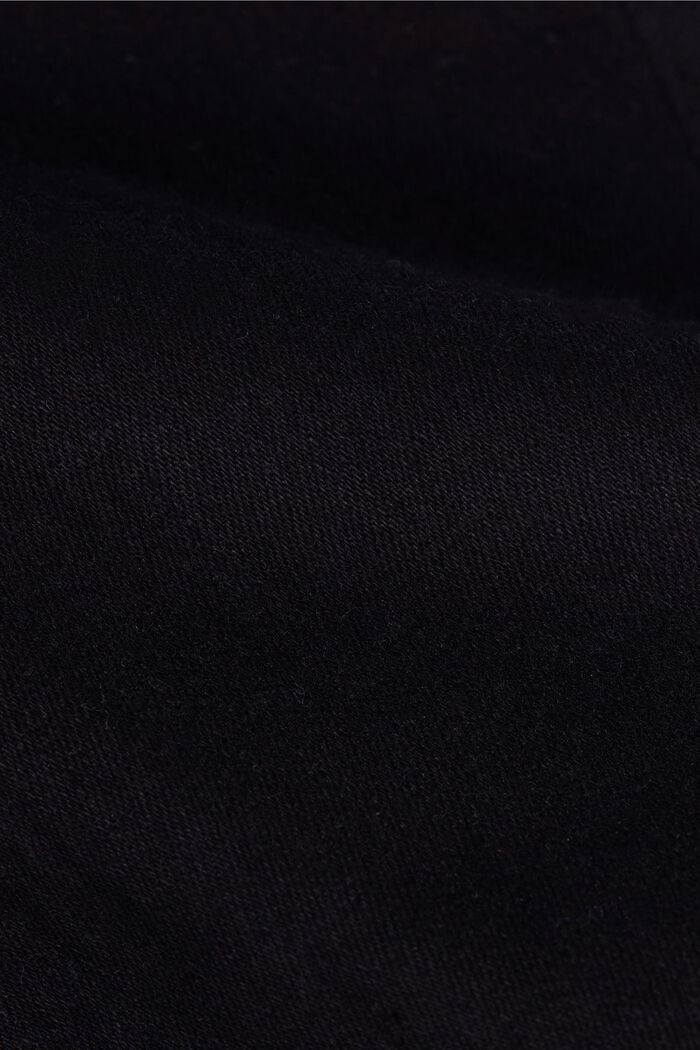 Recycled: Shaping jeans made of organic cotton, BLACK RINSE, detail image number 5