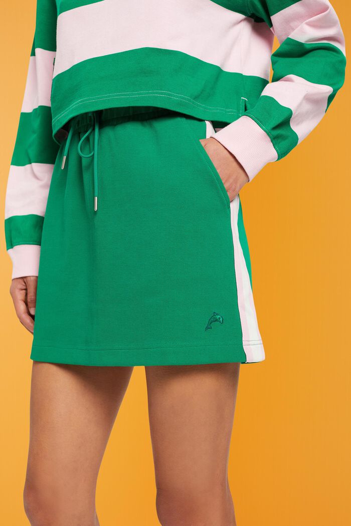 Track skirt, EMERALD GREEN, detail image number 2