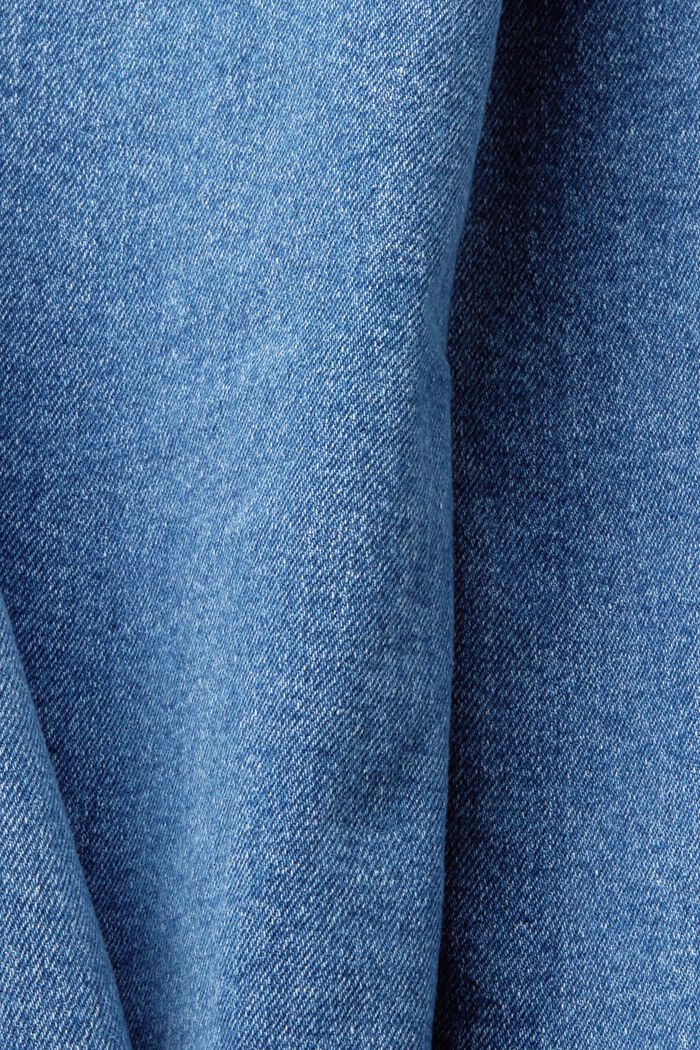 Bootcut jeans with a distinctive yoke, BLUE DARK WASHED, detail image number 5
