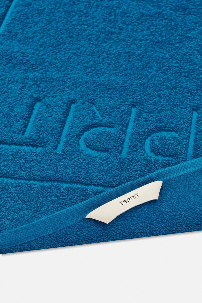 Terrycloth bath mat made of 100% cotton, OCEAN BLUE, detail image number 1