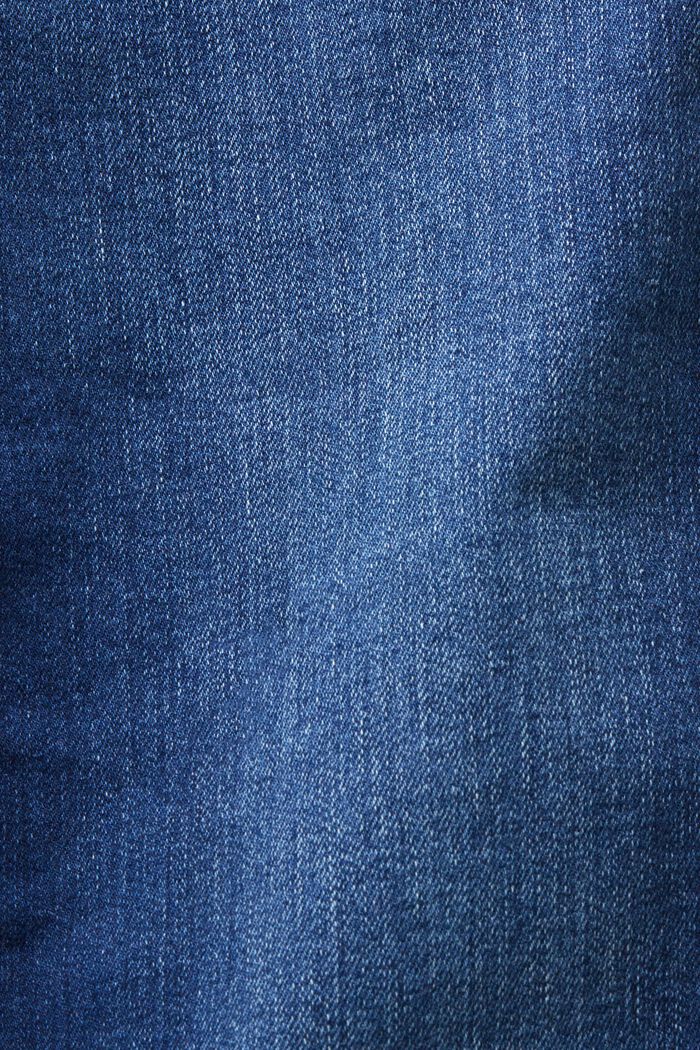 Mid-Rise Slim Jeans, BLUE DARK WASHED, detail image number 6