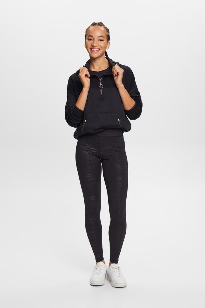 Active Leggings With E-DRY, BLACK, detail image number 1