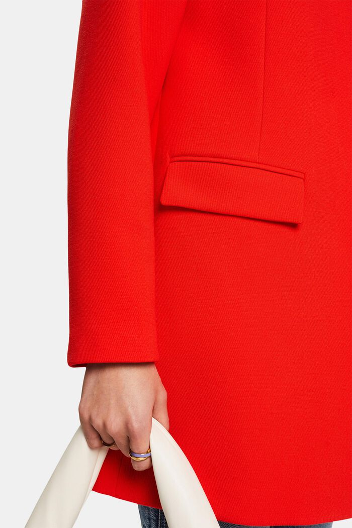 Blazer Coat, RED, detail image number 3