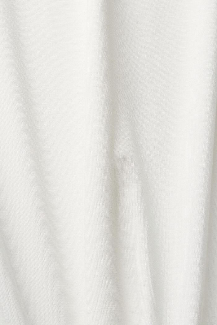Pyjama set with shorts, LENZING™ ECOVERO™, OFF WHITE, detail image number 4