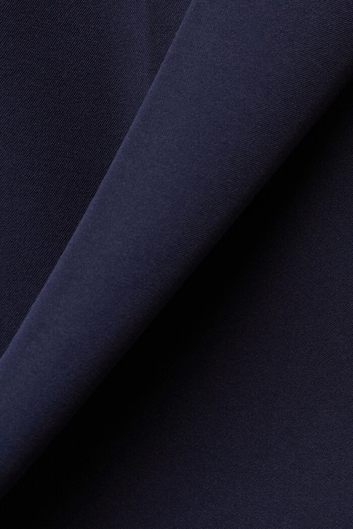 High-rise retro flared trousers, NAVY, detail image number 5