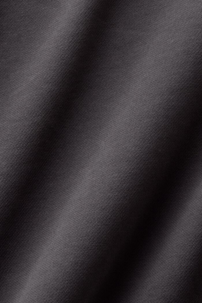 Cotton Fleece Logo Sweatpants, ANTHRACITE, detail image number 5
