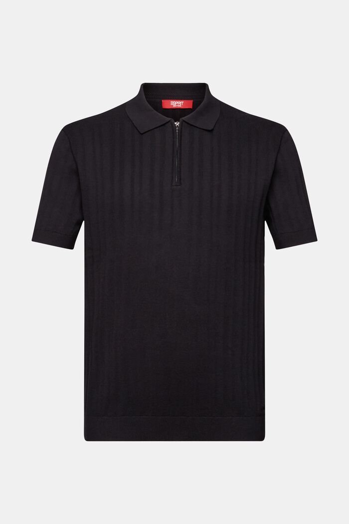 Slim Fit Polo Shirt, BLACK, detail image number 5