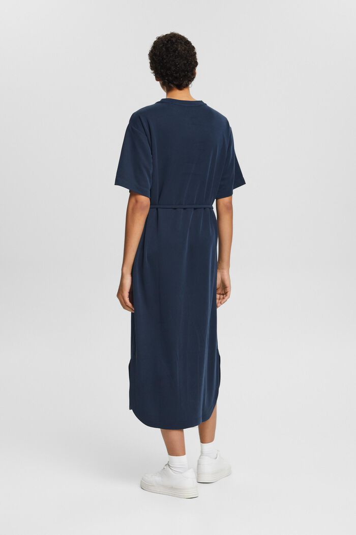 T-Shirt Midi Dress, NAVY, detail image number 3