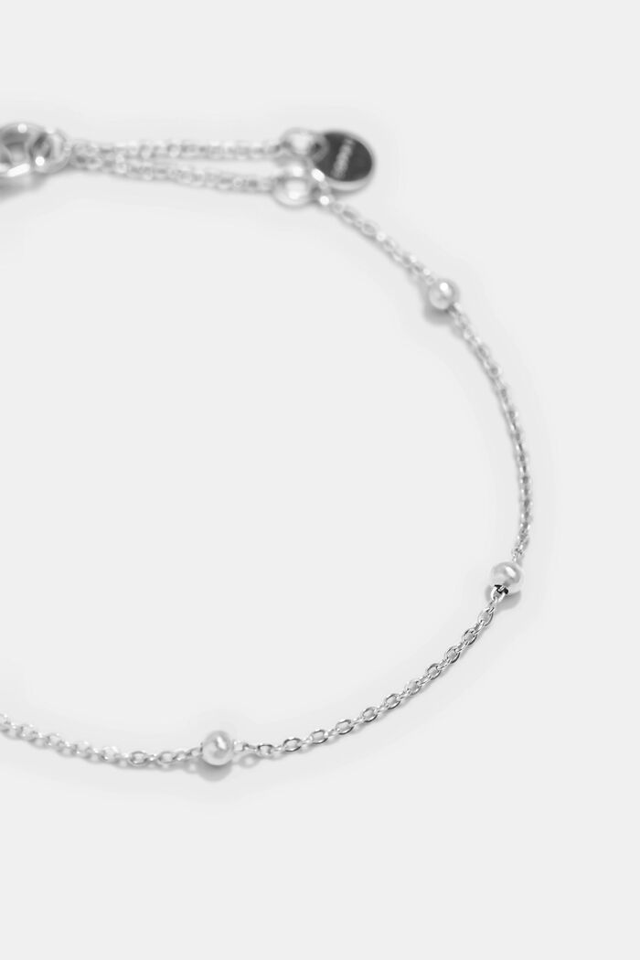Delicate stainless steel bracelet, SILVER, detail image number 3