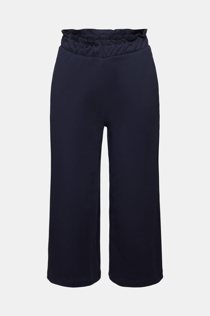 Cropped Culotte Pants, NAVY, detail image number 6
