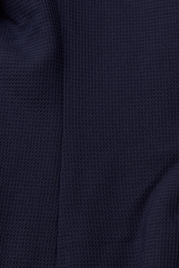 WAFFLE TEXTURE Mix + Match blazer, NAVY, detail image number 4