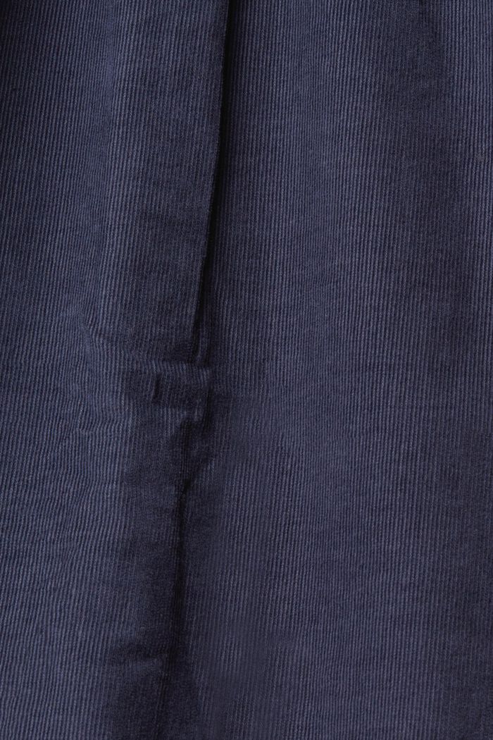 Corduroy blouse, NAVY, detail image number 1