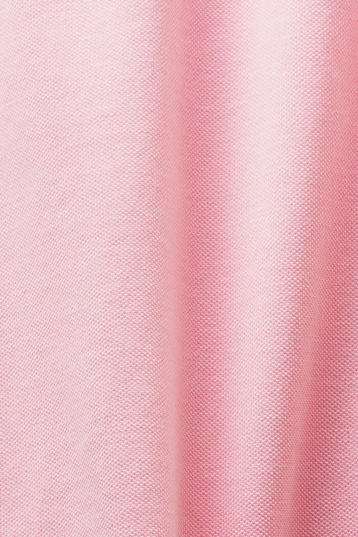 Piqué Polo Shirt, PASTEL PINK, detail image number 4