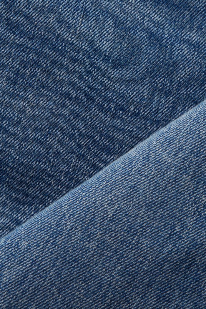 Recycled: carpenter straight fit jeans, BLUE MEDIUM WASHED, detail image number 6