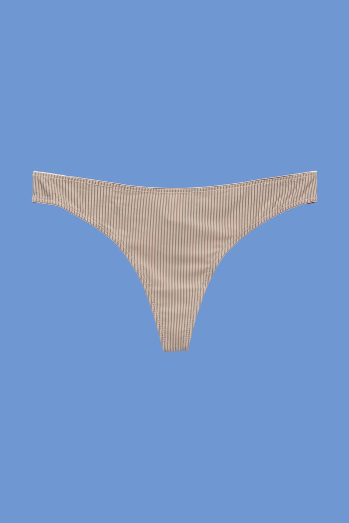 Textured Thong, LIGHT TAUPE, detail image number 4