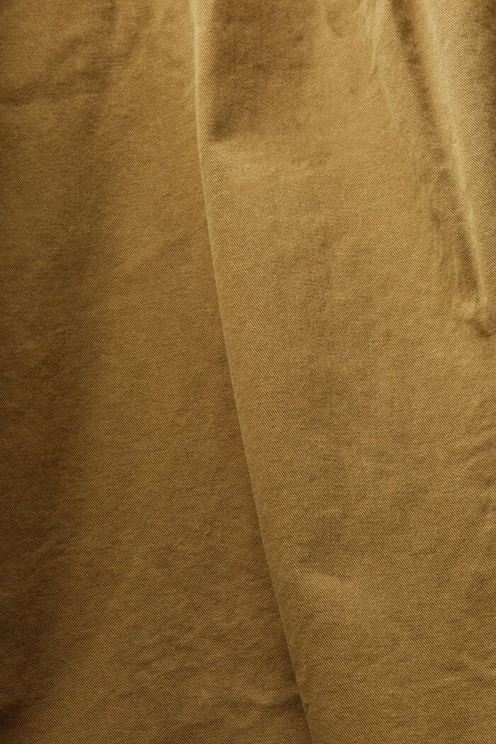 Long-Sleeve Shirt Blouse, KHAKI GREEN, detail image number 7