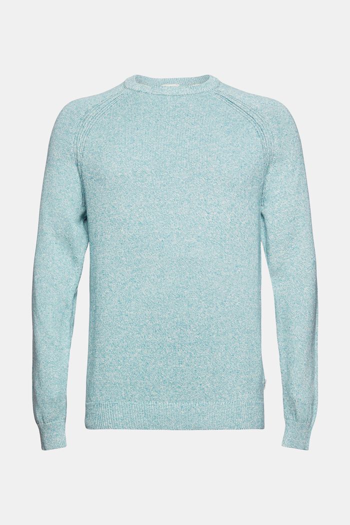 Fashion Sweater, TURQUOISE, overview
