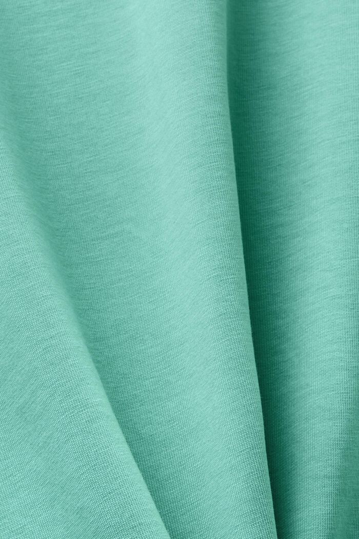 Graphic Cotton Jersey T-Shirt, DUSTY GREEN, detail image number 5