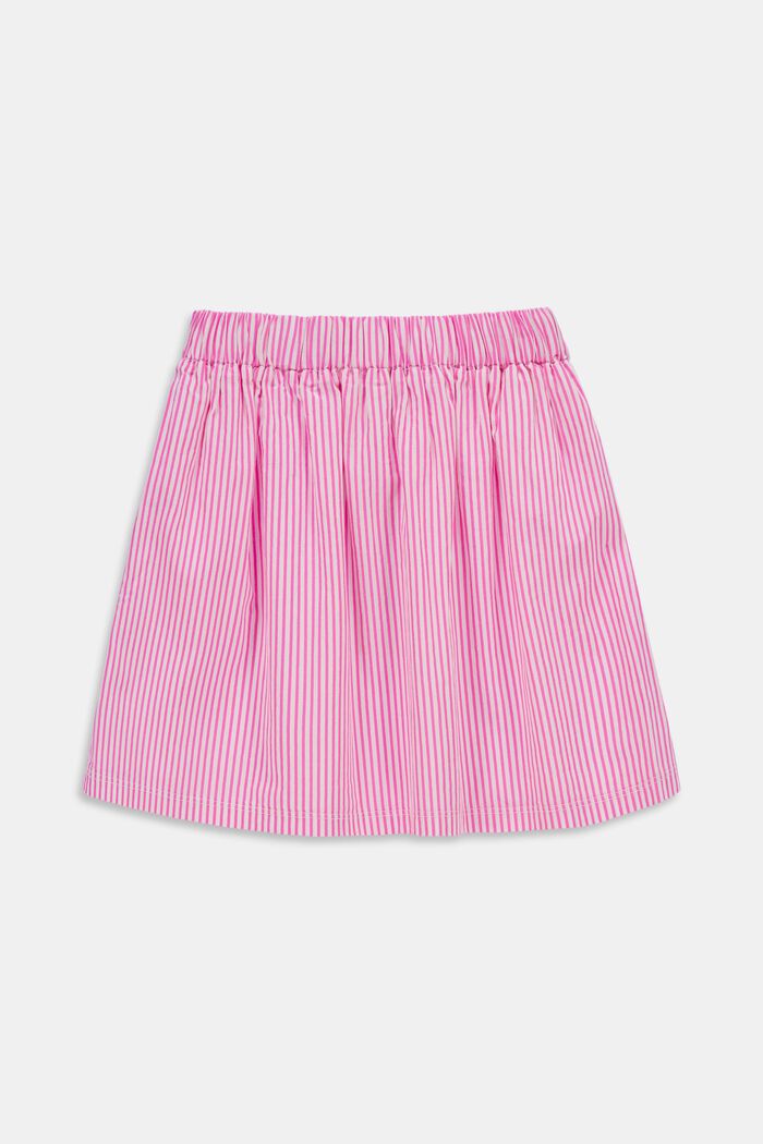Skirt with a striped pattern