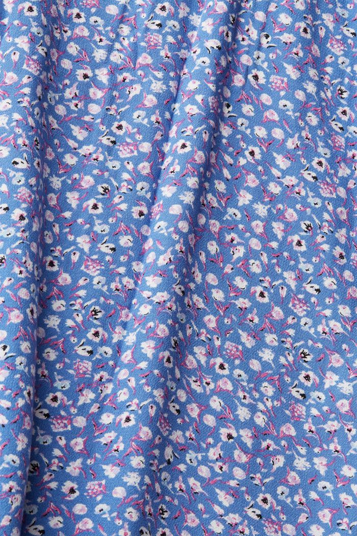 CURVY floral blouse made of LENZING™ ECOVERO™, LIGHT BLUE LAVENDER, detail image number 4