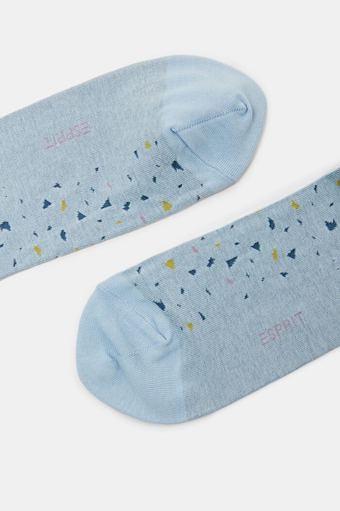 Printed Knit Socks, CLOUD, detail image number 2