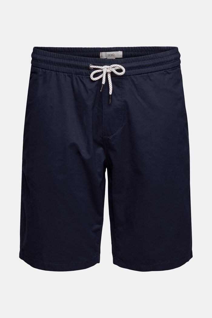 Shorts with an elasticated waistband, 100% cotton