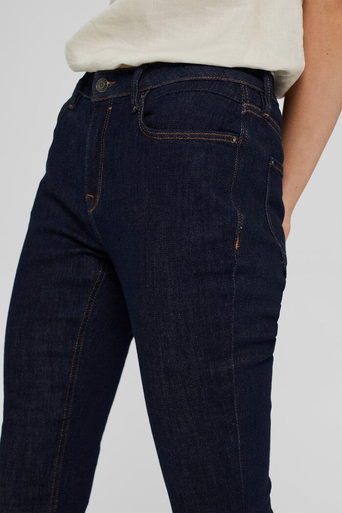 Stretch jeans made of organic cotton, BLUE RINSE, detail image number 2
