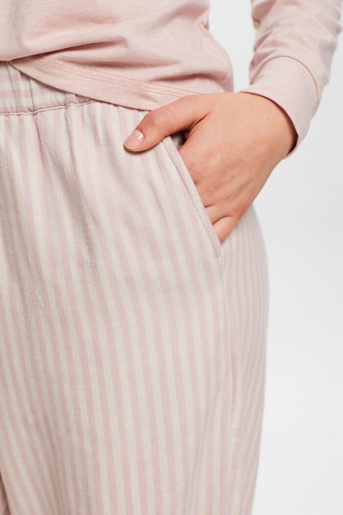 Flannel Pyjama Trousers, LIGHT PINK, detail image number 2