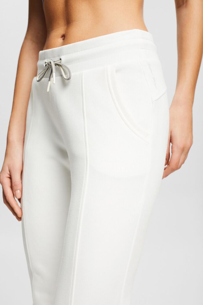 Tracksuit bottoms, cotton blend, OFF WHITE, detail image number 2
