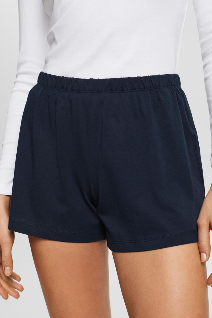 Jersey Shorts, NAVY, detail image number 4