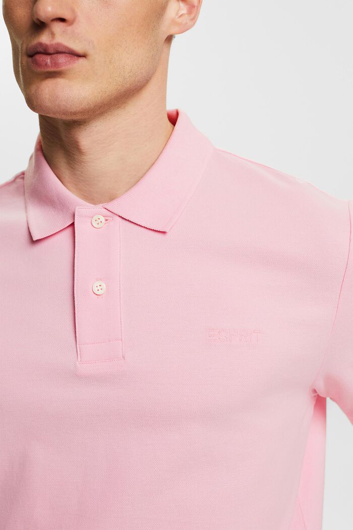 Piqué Polo Shirt, PASTEL PINK, detail image number 2