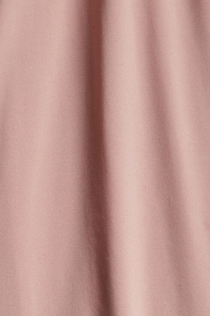 Made of recycled material: lace-trimmed nightshirt, OLD PINK, detail image number 4