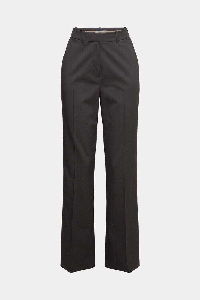 Wide leg trousers, BLACK, detail image number 7
