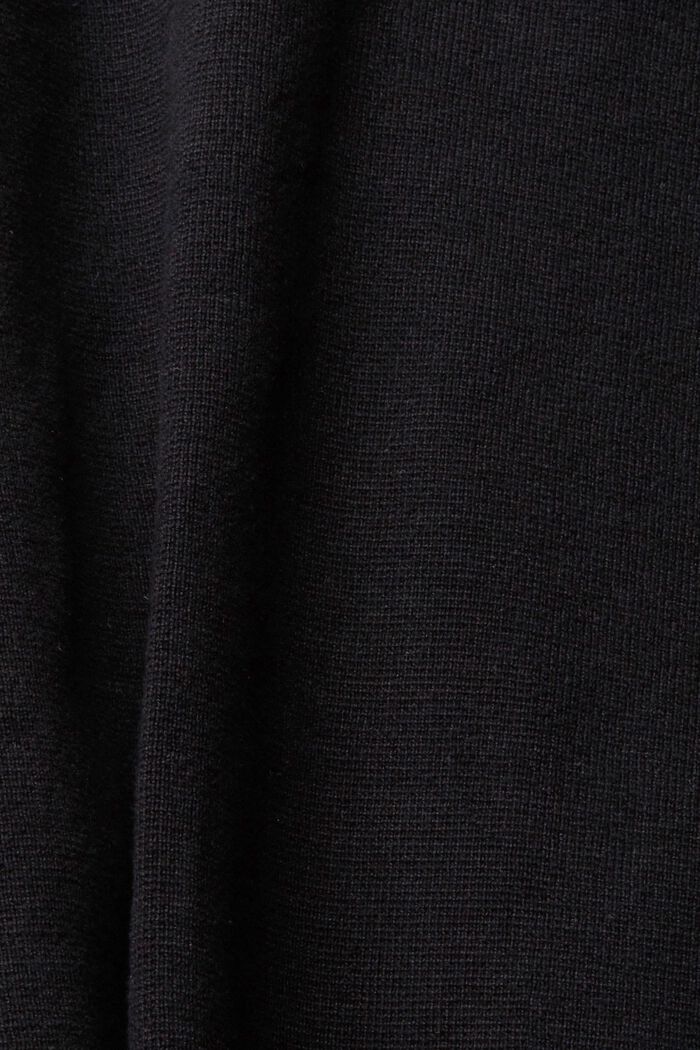 Cardigan with zip, BLACK, detail image number 4
