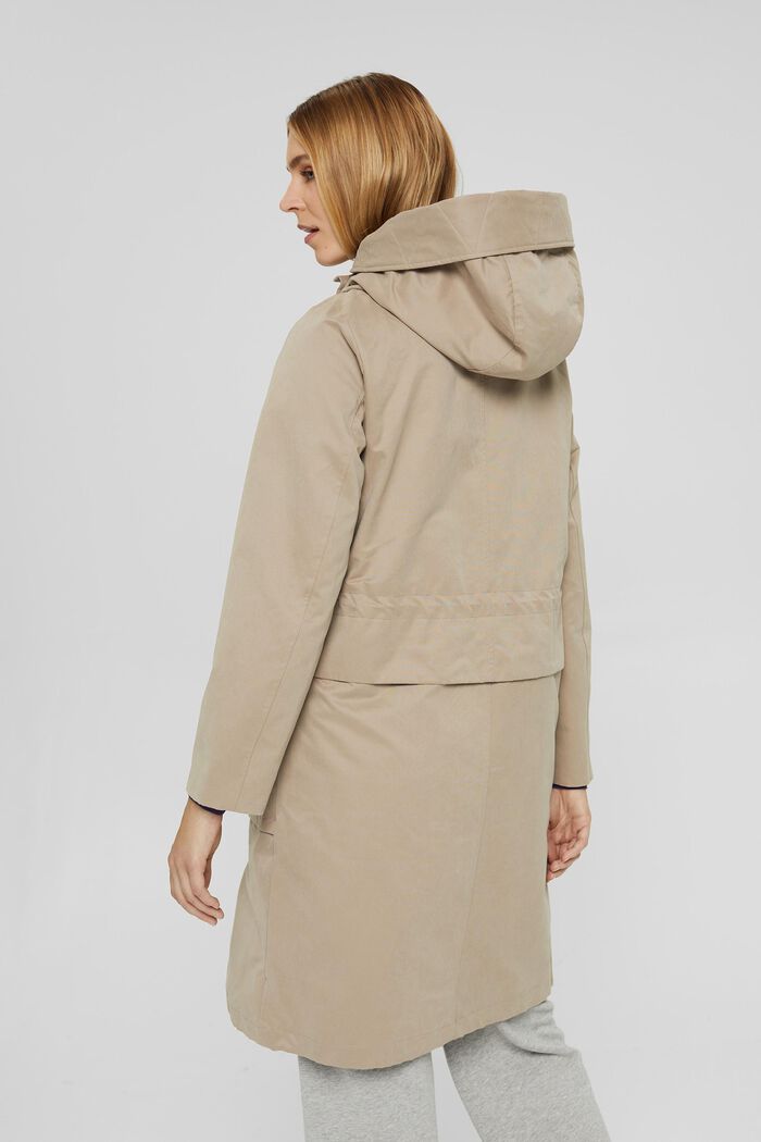 2-in-1: parka with an adjustable quilted body warmer, LIGHT TAUPE, detail image number 3