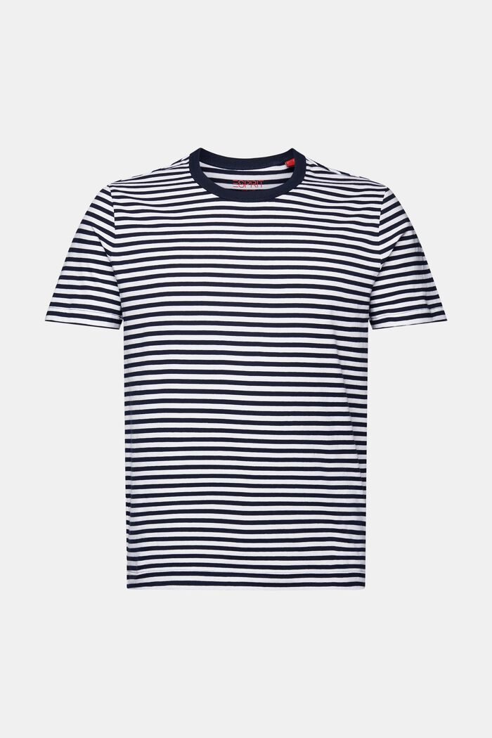 Striped jersey T-shirt, 100% cotton, WHITE, detail image number 6