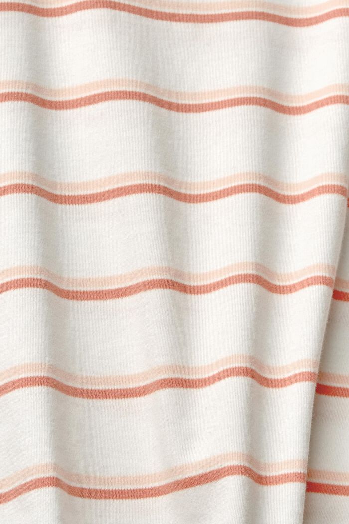 striped T-shirt, OFF WHITE, detail image number 4