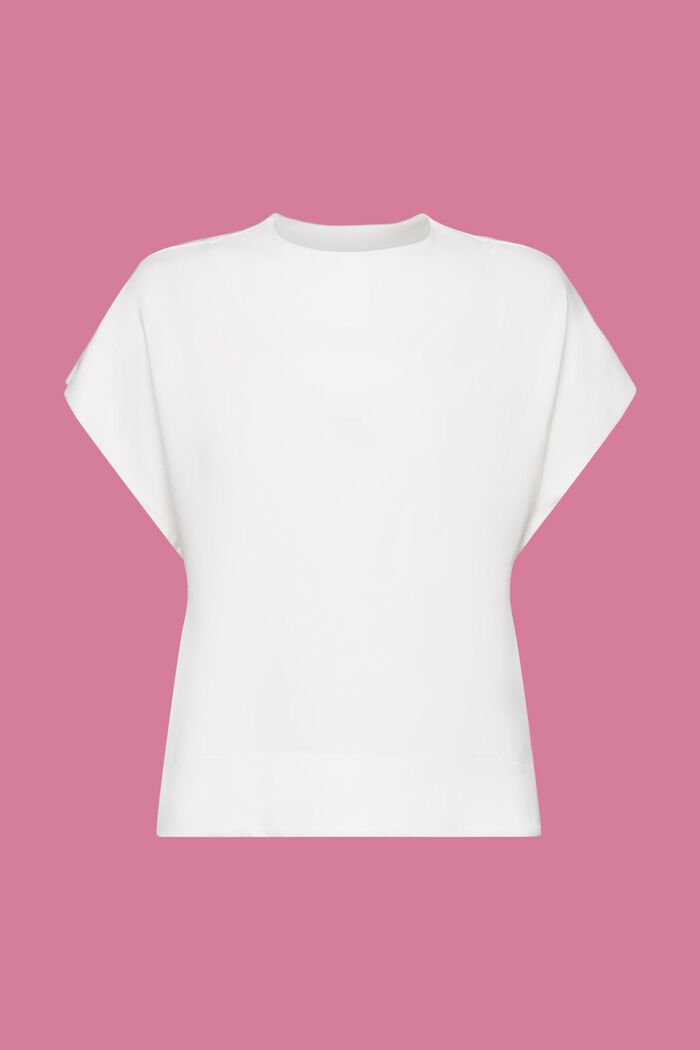 Sleeveless sweatshirt, OFF WHITE, detail image number 6