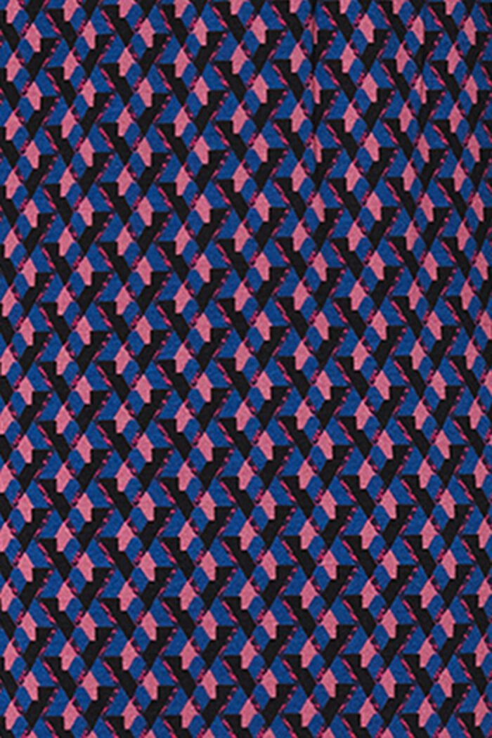 MATERNITY Print Jersey Dress, ROYAL BLUE, detail image number 4