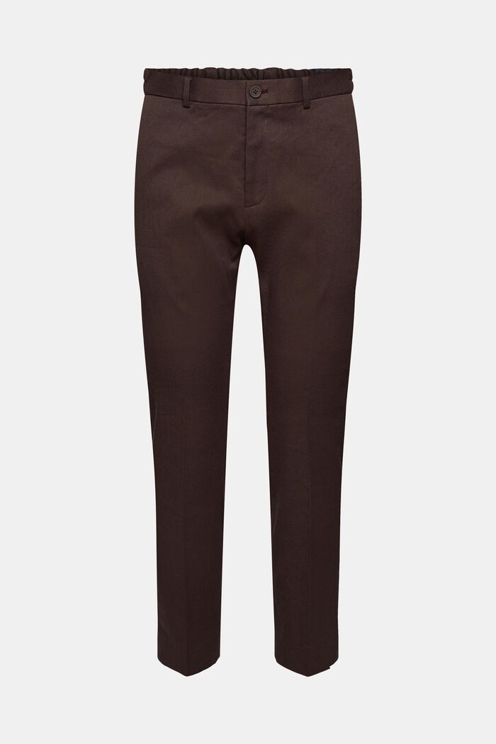 HEMP mix & match trousers, BROWN, detail image number 6
