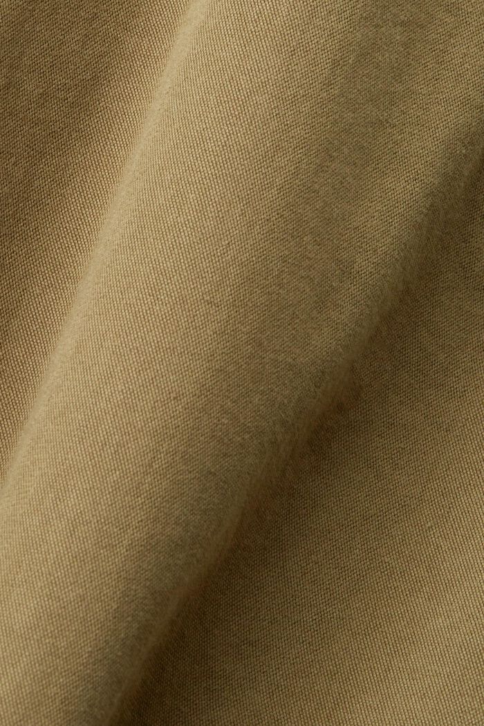 Bomber jacket with stand-up collar, LIGHT KHAKI, detail image number 5