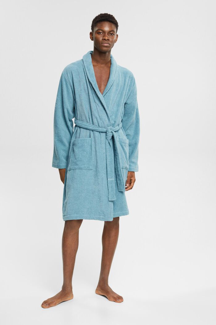 Unisex bathrobe, 100% cotton, COSMOS, detail image number 0