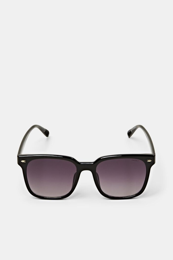 Lightweight acetate sunglasses, BLACK, detail image number 0