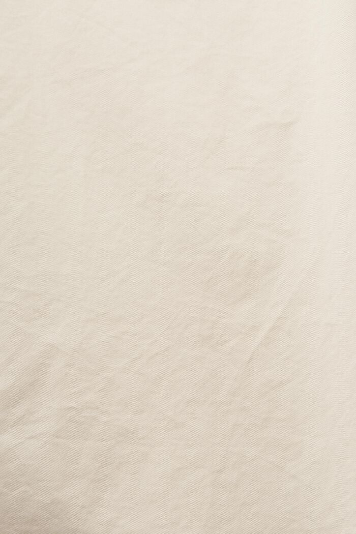 Cotton shirt with two chest pockets, LIGHT TAUPE, detail image number 5