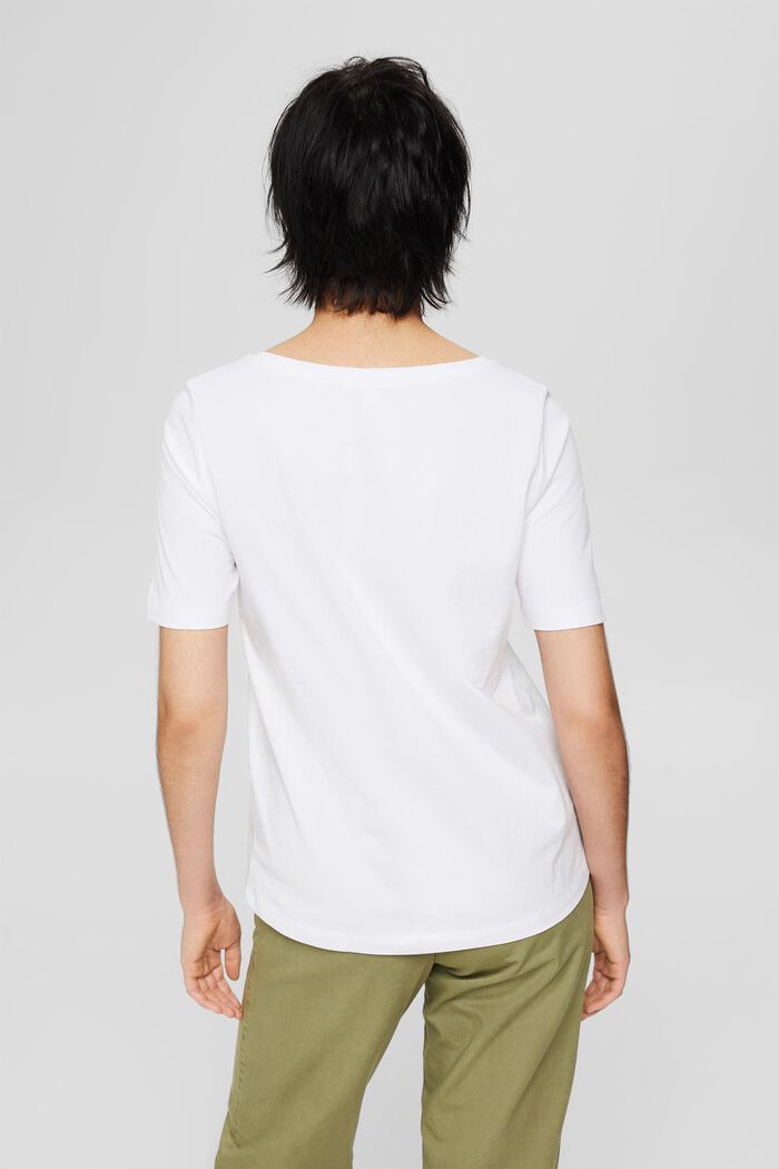 T-shirt made of 100% organic cotton, WHITE, detail image number 3