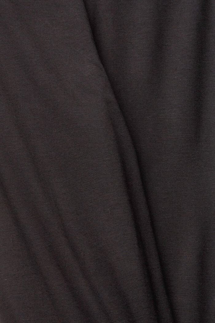 Pyjama bottoms in LENZING™ ECOVERO™, BLACK, detail image number 5