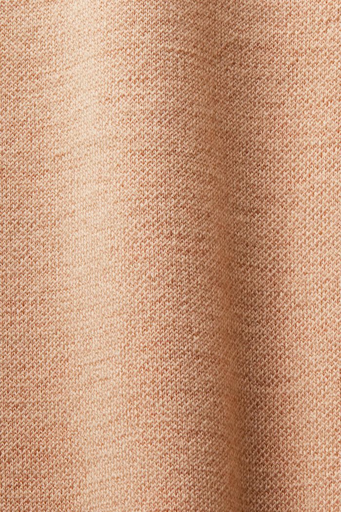 Sleeveless Wool-Blend Mini Dress, BEIGE, detail image number 6