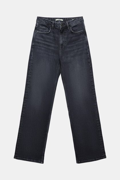 Ankle length 80's straight fit jeans