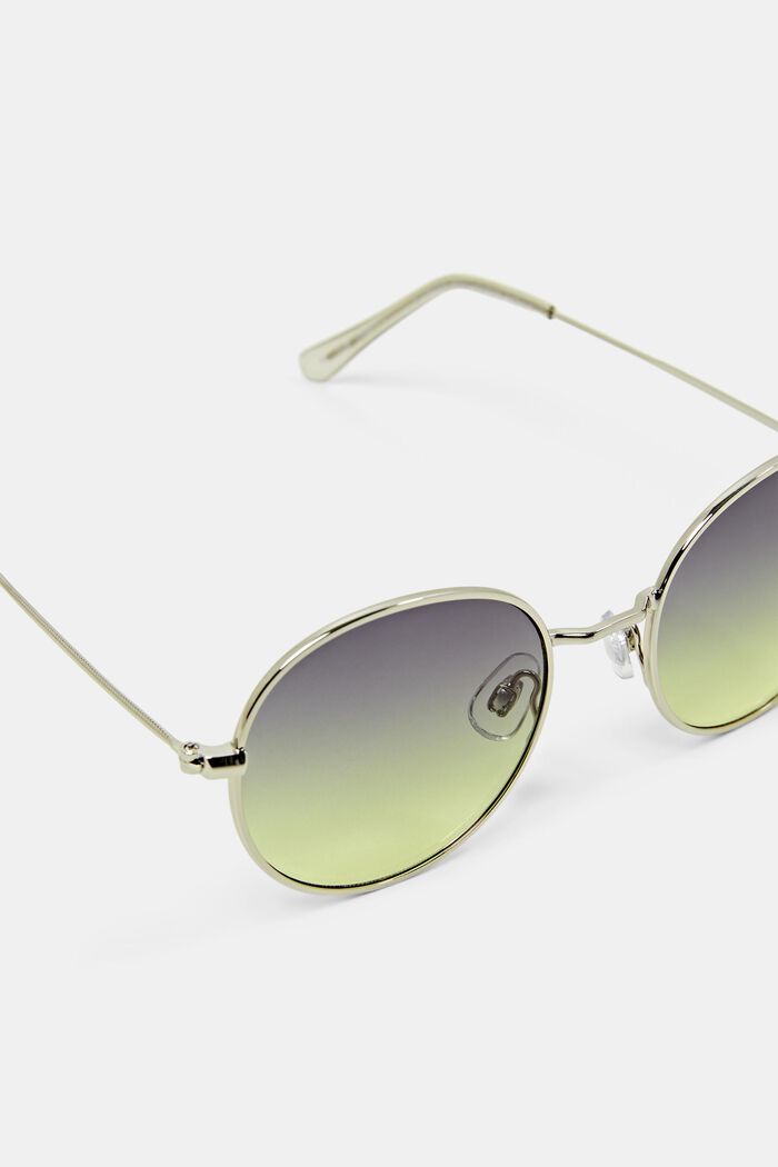 Sunglasses with metal frames, SILVER, detail image number 1